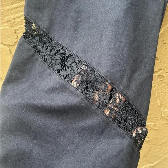 🎉HOST PICK🎉 Boston Proper Black Lace Inset Athleisure 2pc Set - Picture 6 of 8